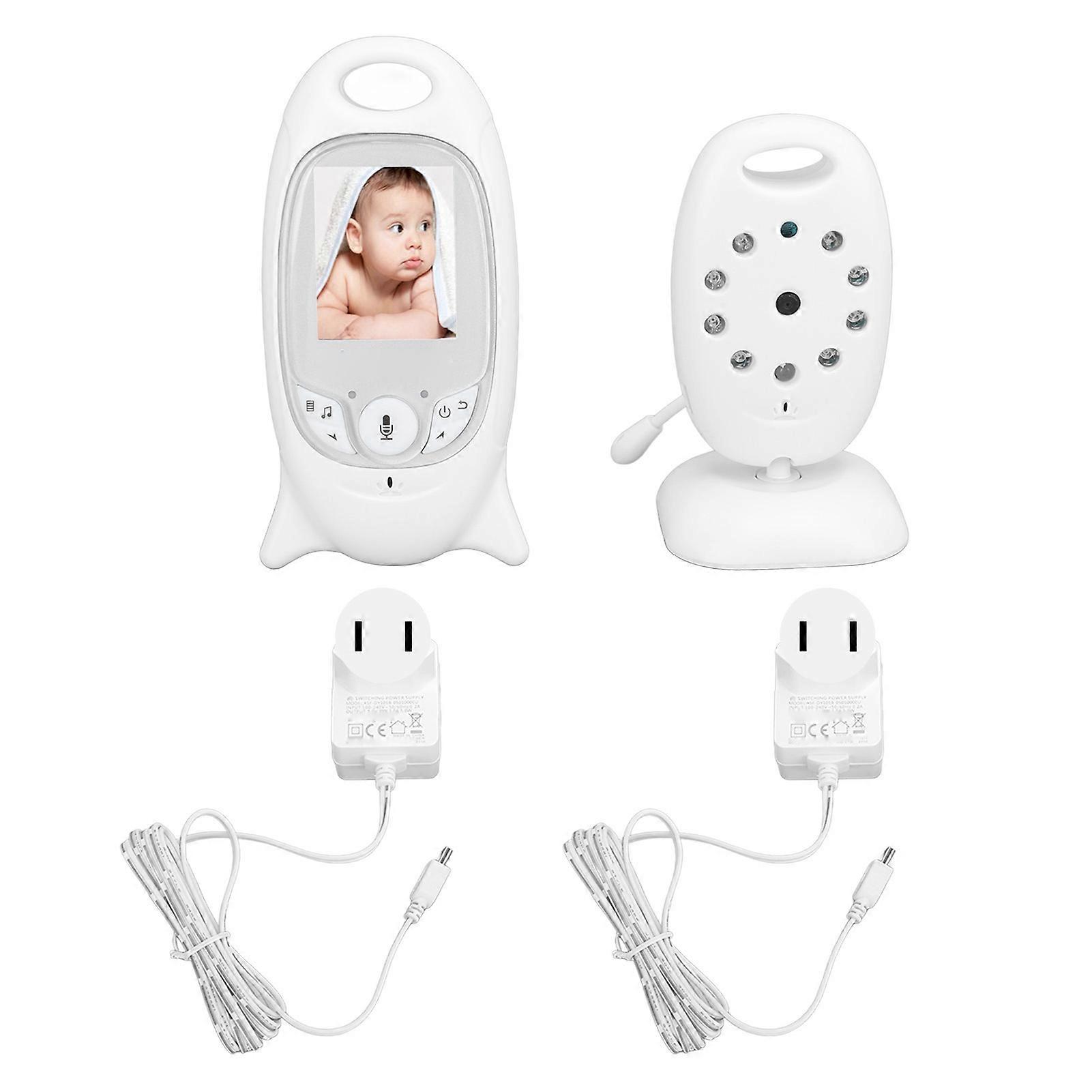 Baby with Digital Camera Video Monitor Long Transmission Range 2 Way Talk Lullaby Songs 520mAh 100V‑240V