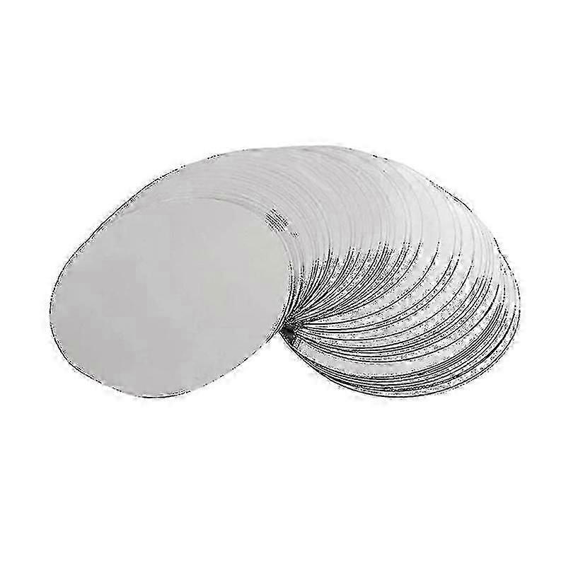 150 Pcs 3 Inch Silver Wine Pourer Discs Drip-proof Drop Drip Stop Pouring Pour Spout Pour Wine Thin-yvan