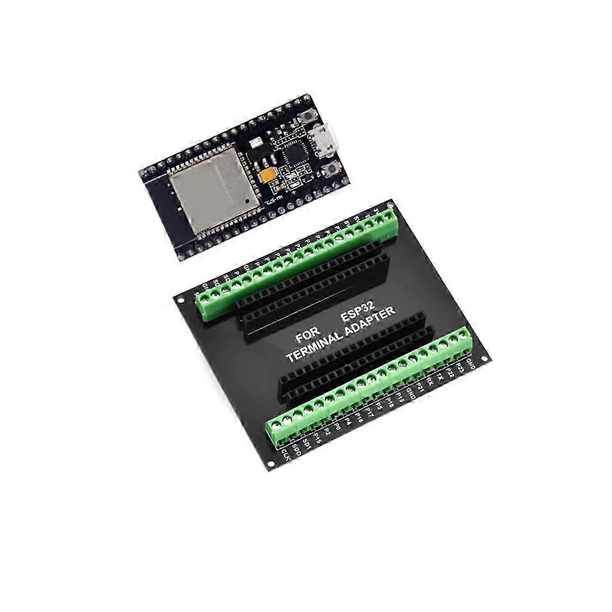 38Pin ESP32 Expansion Board with WiFi Bluetooth for Development Board, GPIO Breakout, Lua Compatible
