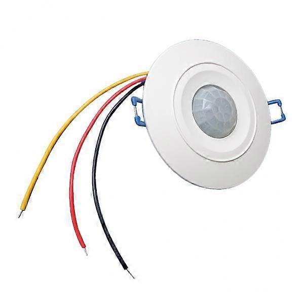 5x 360 ° Soffitto PIR Infrarossi Sensore di Movimento Del Corpo Interruttore Della Luce Montato Ad Incasso