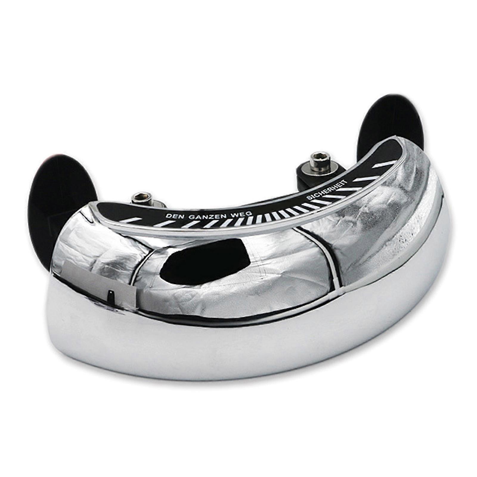 180 Degree Blind Spot Mirror Motorcycle Windshield Wide Angle Rearview Mirror Clear Convex Mirror Motorbike