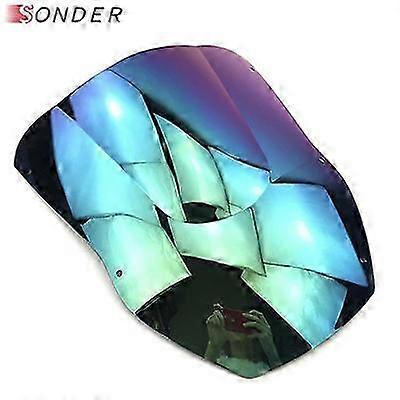 Motorcycle Windshield Windscreen Double Bubble Compatible with Certain Brand Models for 2000 2001 12R Ninja ZX12R