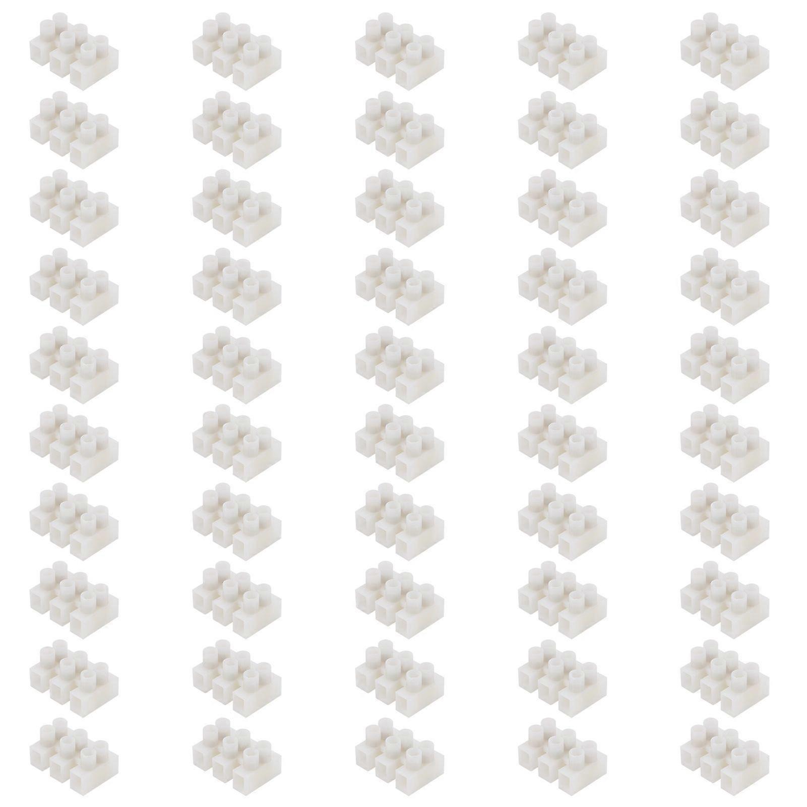 High quality  50pcs 10A through-type terminal block terminal block flame