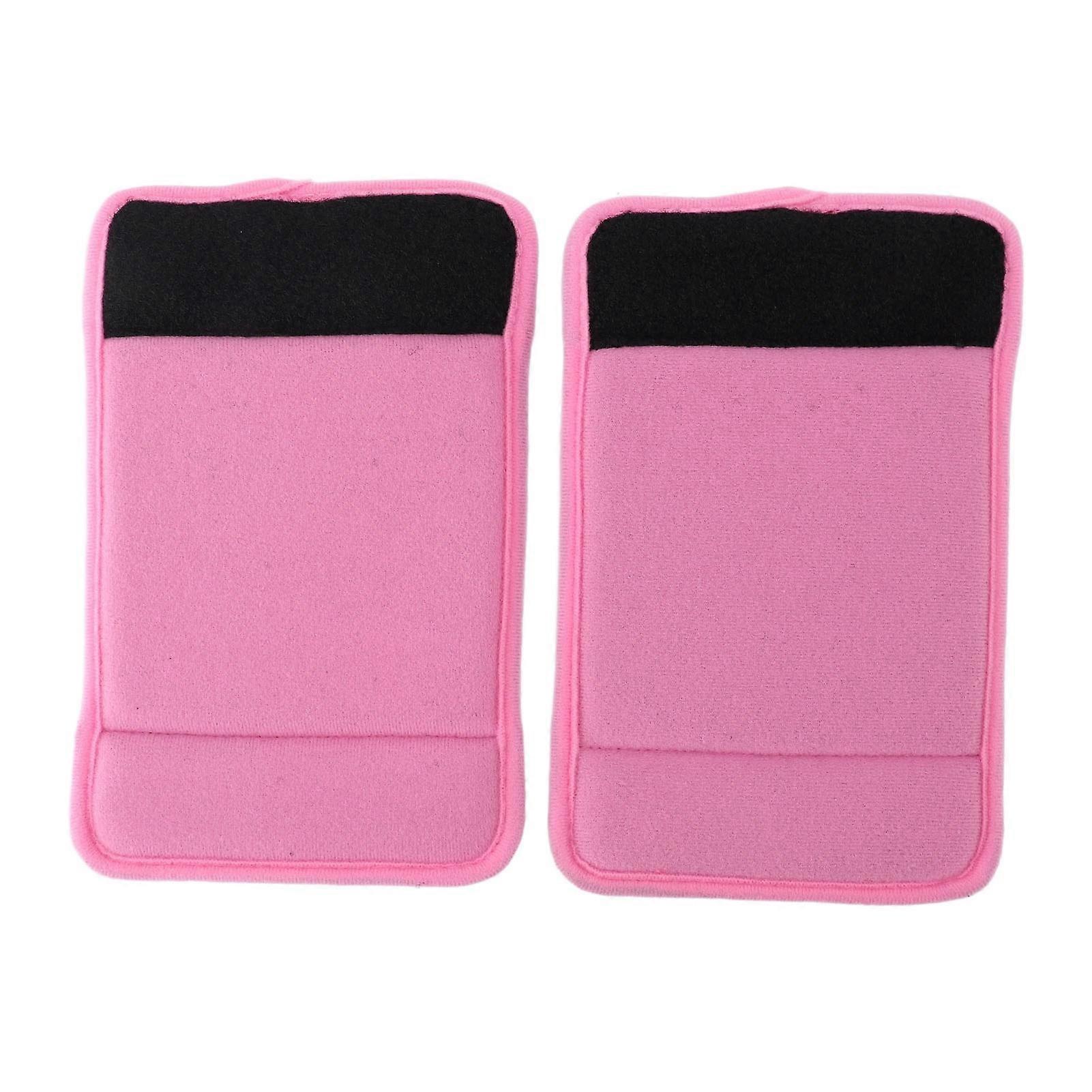 2 Pack Non-Slip Walker Handle Pads, Comfortable Wheelchair Armrest Cushions, Crutch Accessories, Pink