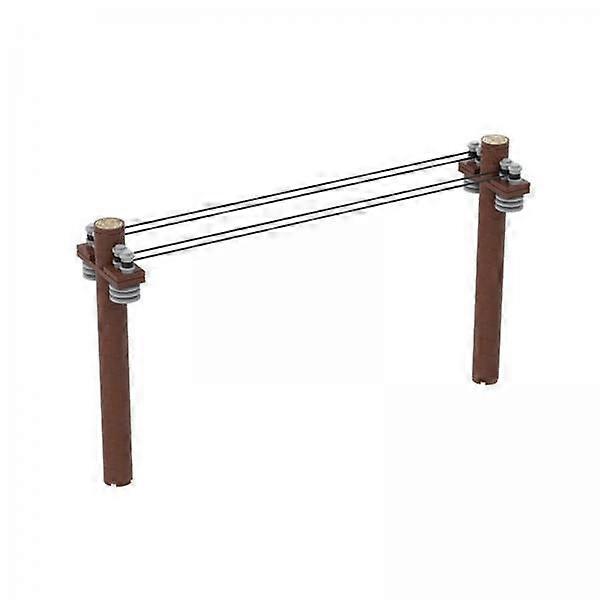 Tiny Telegraph Pole Miniature for Dollhouse Imaginative Play - 1:12 Scale