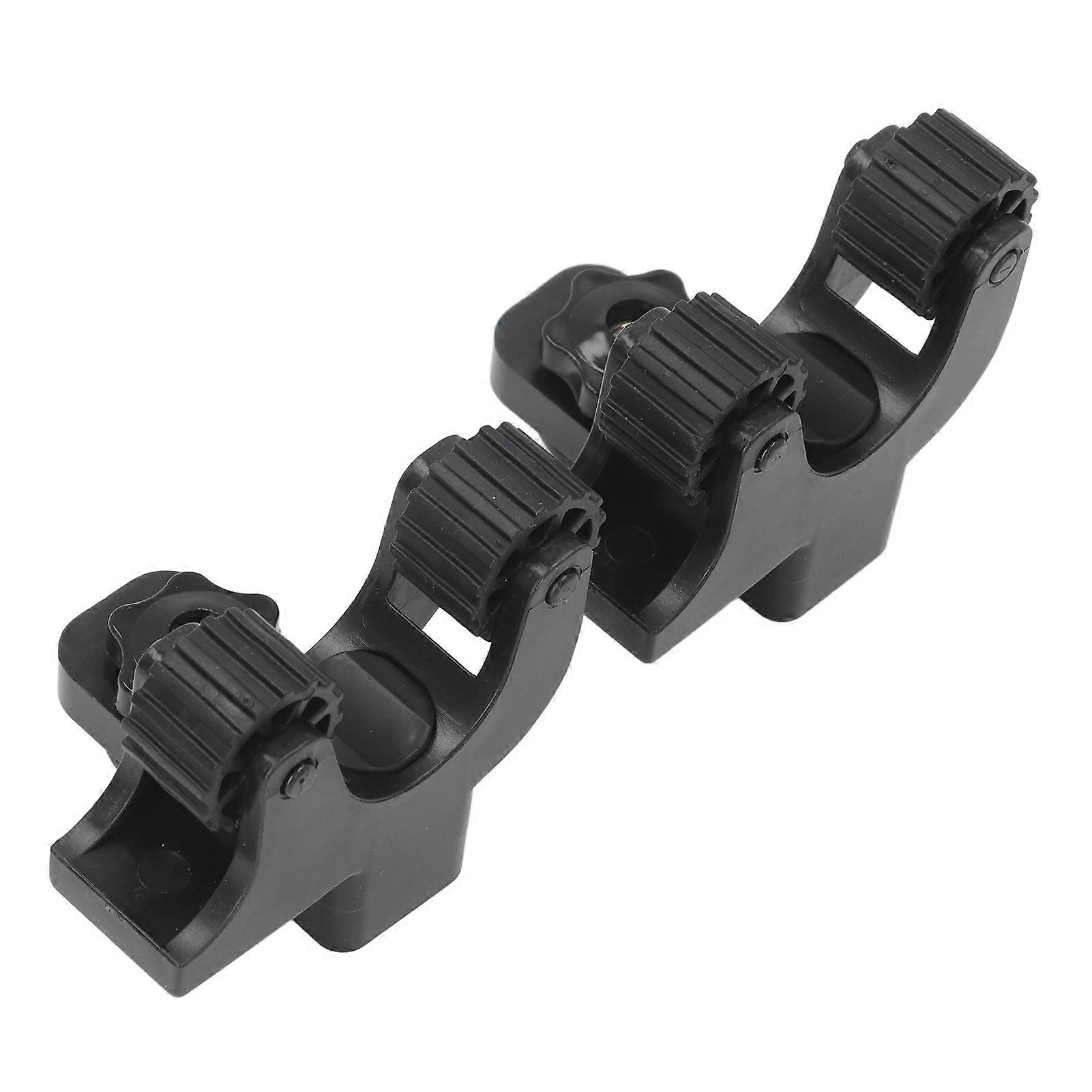 2PCS Kayak Paddle Holder Adjustable Multifunctional Stable PVC Kayak Fishing Net Holder 