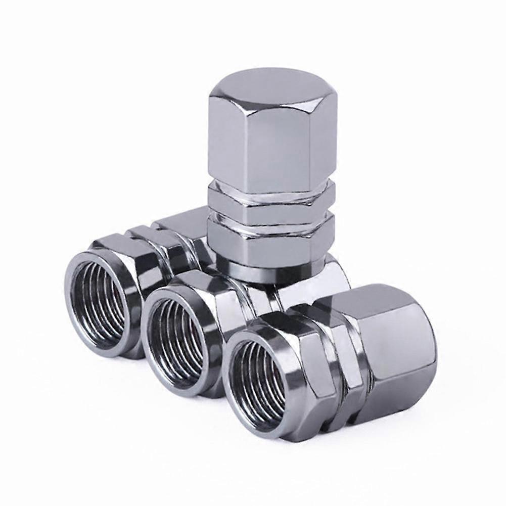 Color Valve Caps for Tire Protection, Durable Aluminum Alloy Design, Multiple Colors Available, Easy to Install