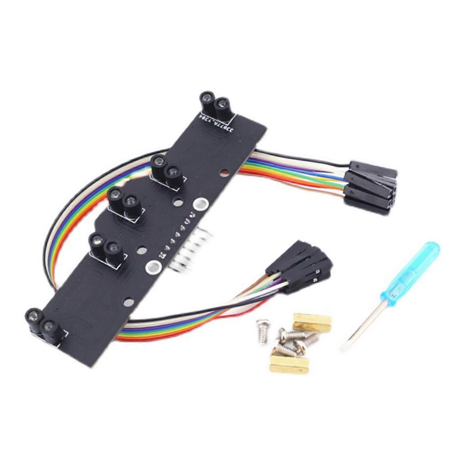 5way Digital Tracking Sensors Digital Line Sensors for Efficient Pathfinding in Robots Precise Tracking