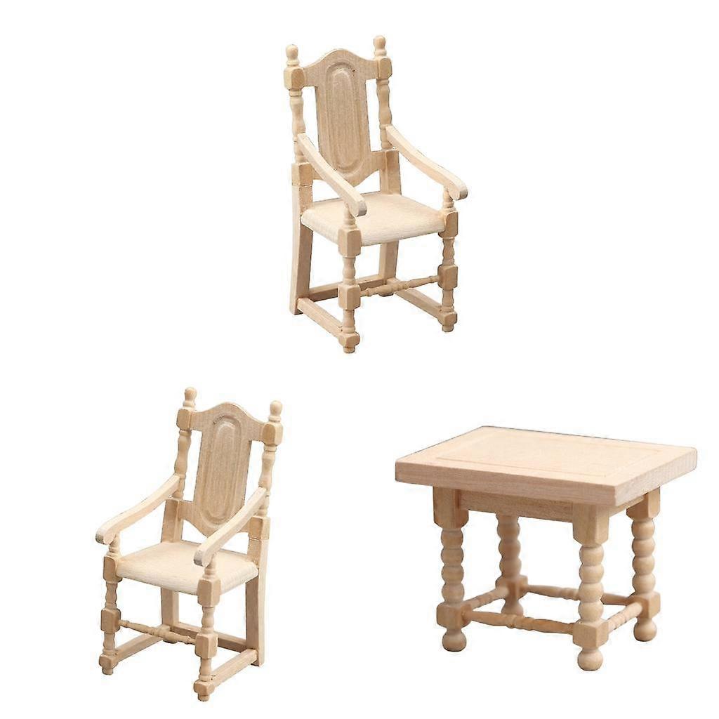 Dollhouse Table Table Miniature Scene Model for Living Room