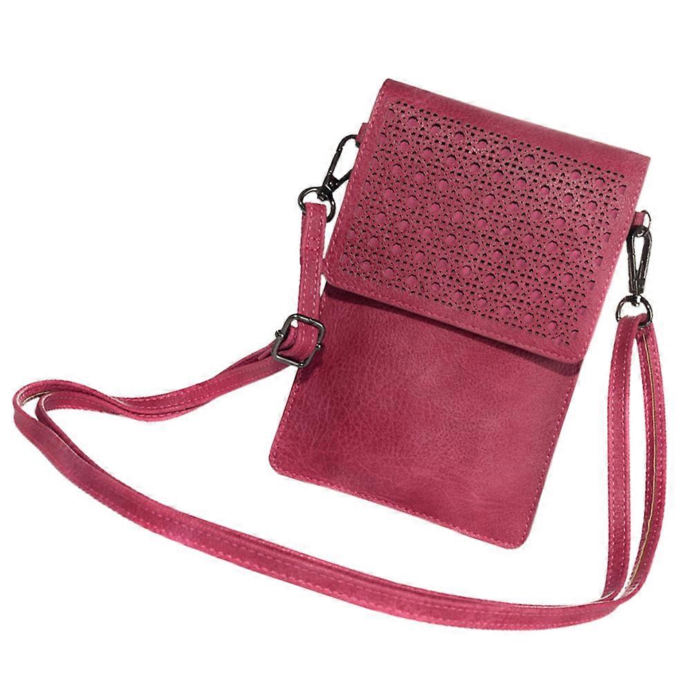 Here's a polished and professional product description based on your input:
**PU Phone Purse with Card Slots – Stylish Crossbody Bag for