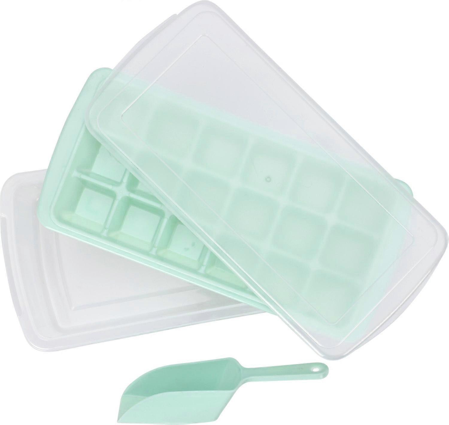 Iskub Förvaring i Grönt, Rosa, Grått & Greige - Grönt