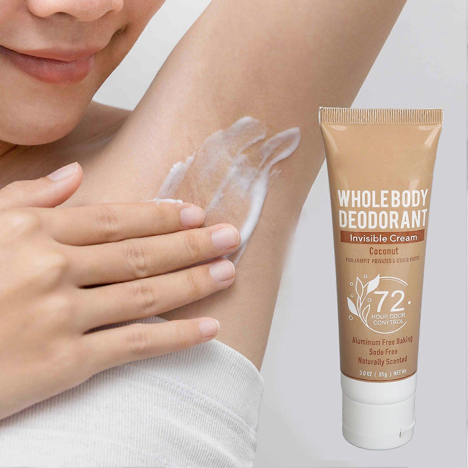 Underarm Antiperspirant Keep Refreshing Long Lasting Bad Odor Removal Cream for Summer Daily Use Coconut