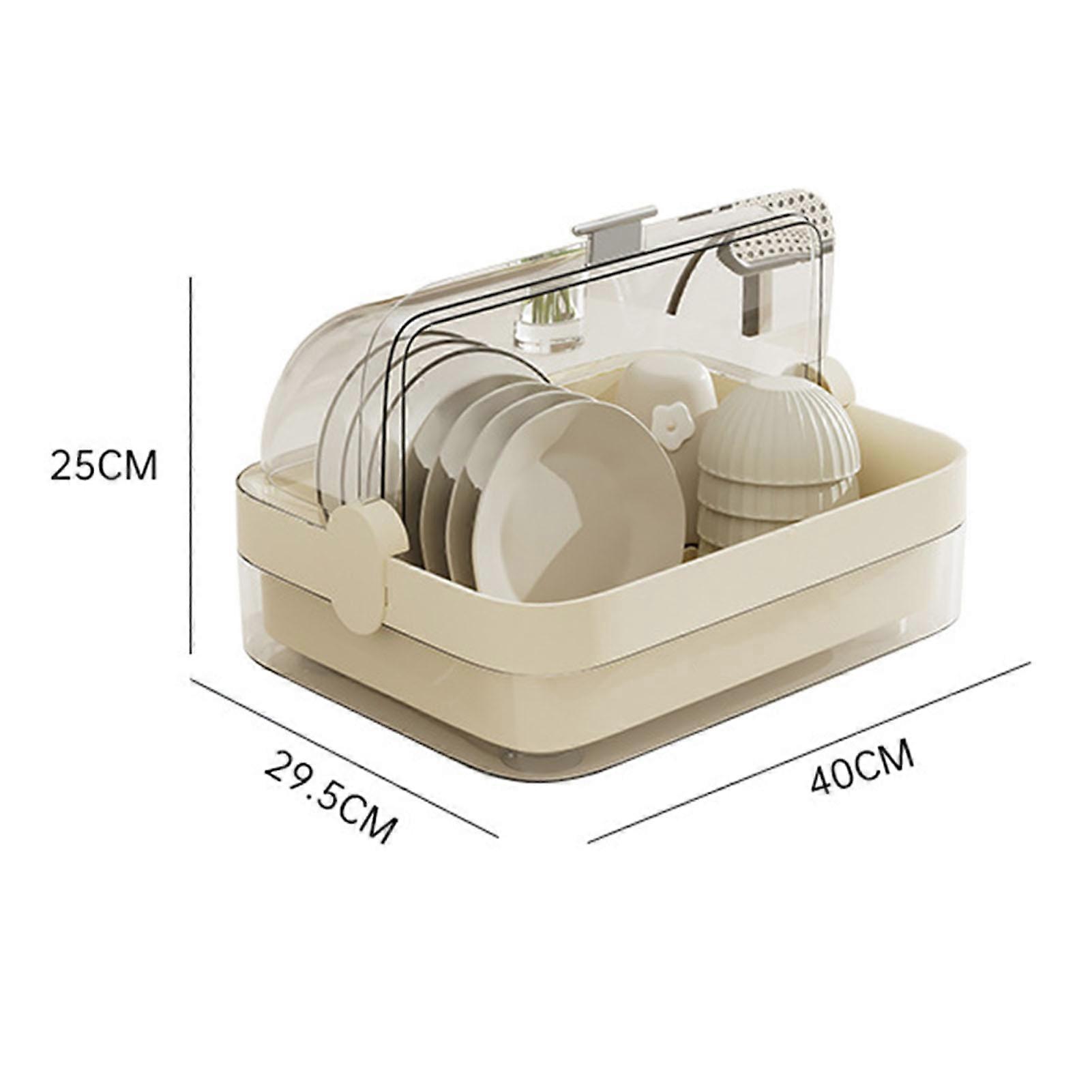 Multifunctional Dish Drying Rack 38.5x29.5x25cm Large Capacity