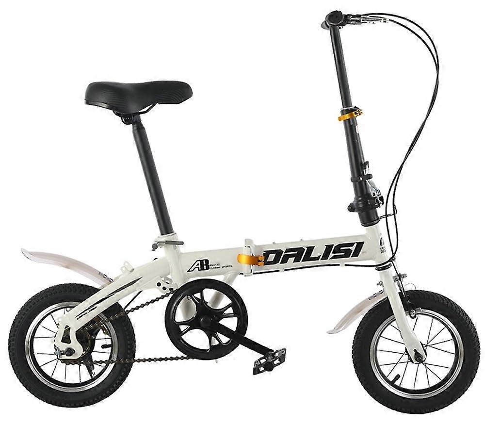 14/16 inch folding bike for adults, city bike with variable speed, lightweight