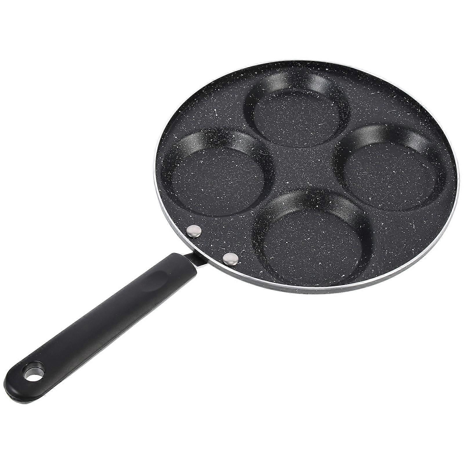 Aluminum Non Stick Egg Pan for Cooking Round Eggs, Pancakes, and Crepes – Easy to Use Household Kitchen Tool