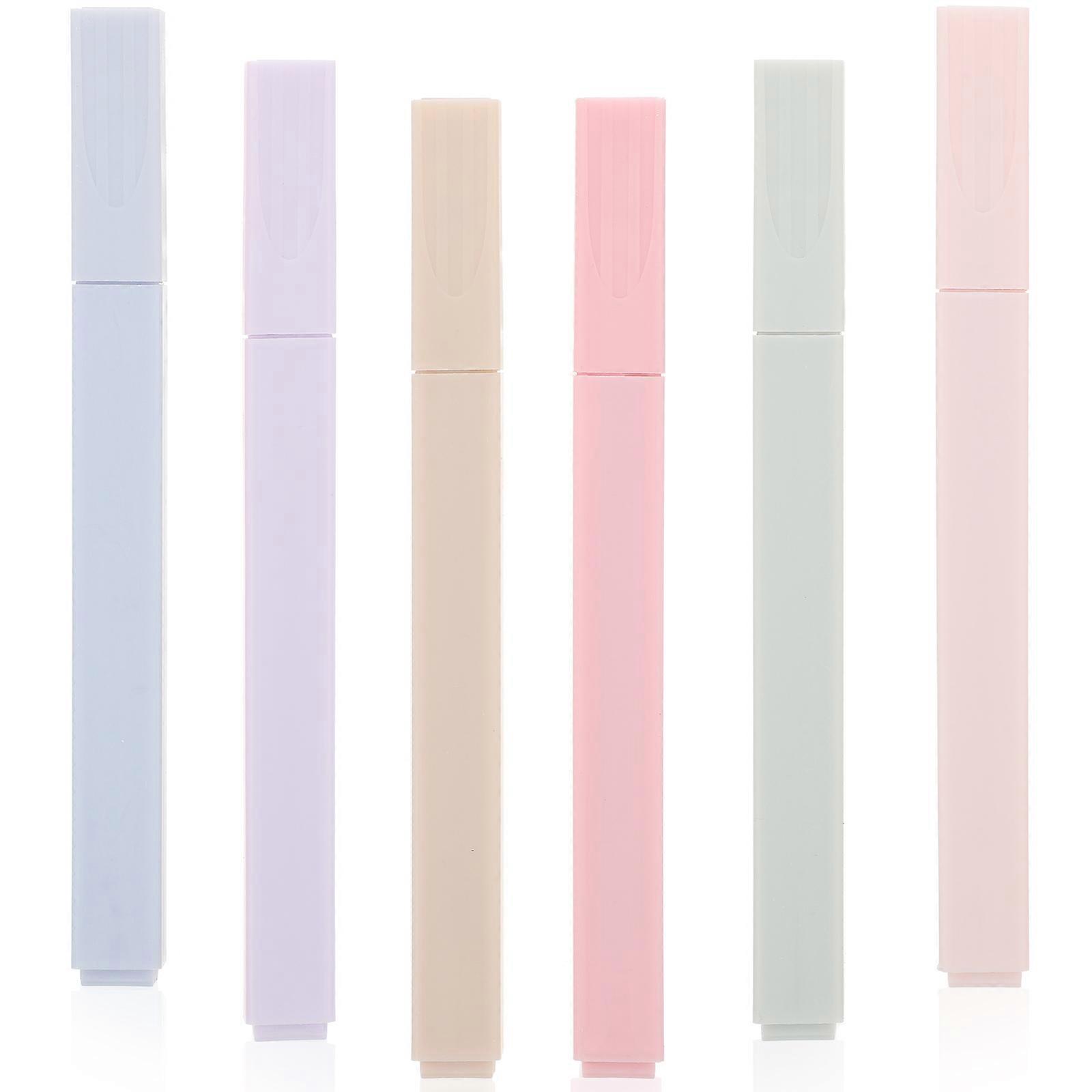 Retro Color Highlighter Markers Set for Scrapbooking & School Use – Vibrant, Smooth Writing Pens for Emphasizing Key Information