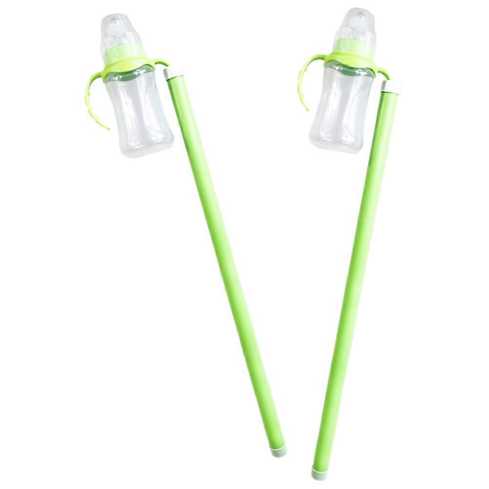 Fischfutterflasche mit Stange für Aquarien, 2-teiliges Karpfenfutter-Set