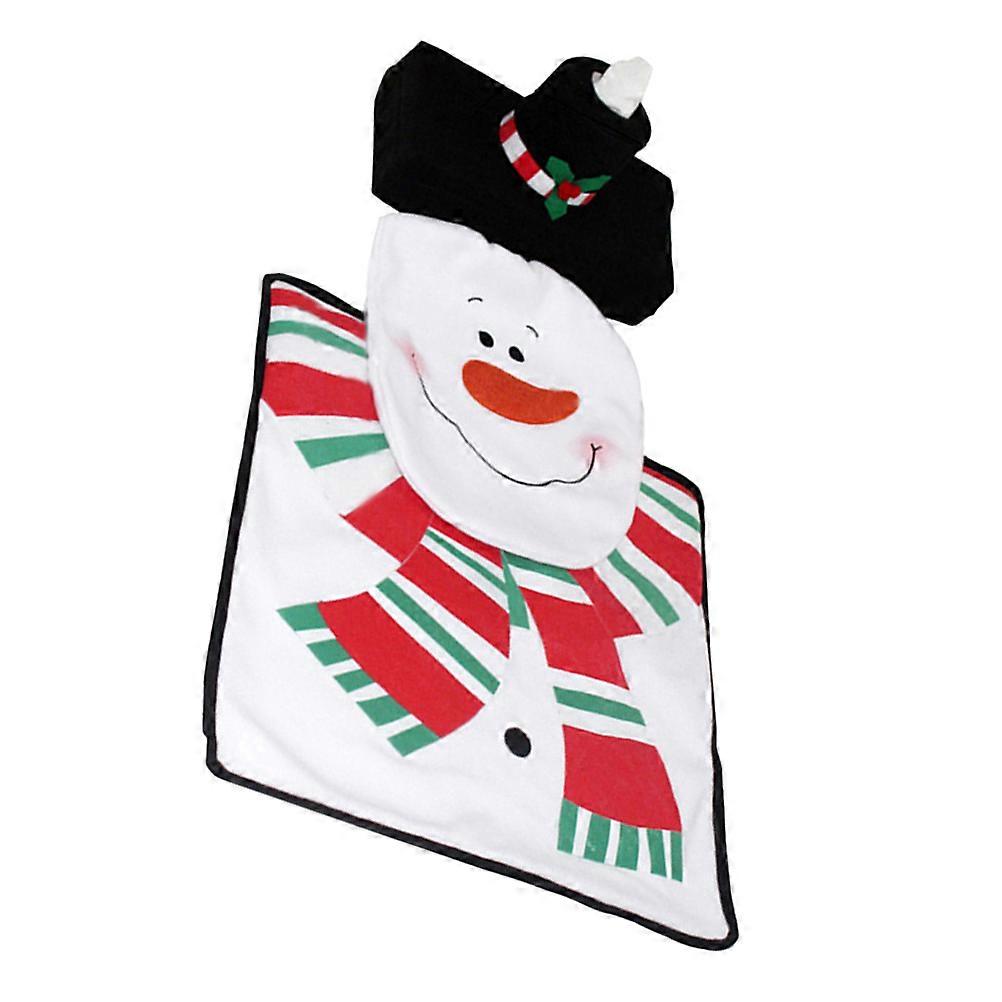 Cute Toilet Seat Cushion Christmas Toilet Cover Accessories Assorted Color 53x51cm 1Set