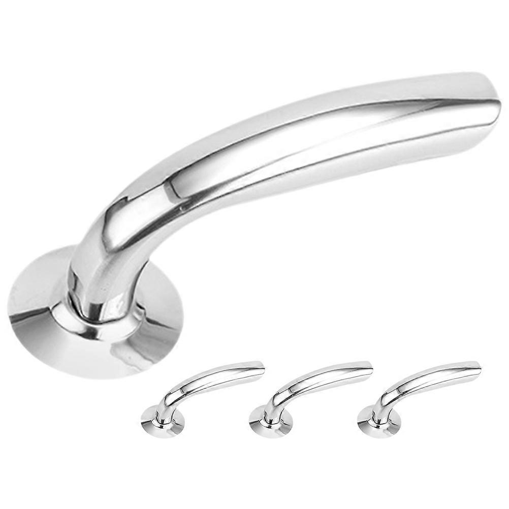 Universal Pot Lid Handle Cooking Daily Use Thickened Design Silver 4Pcs