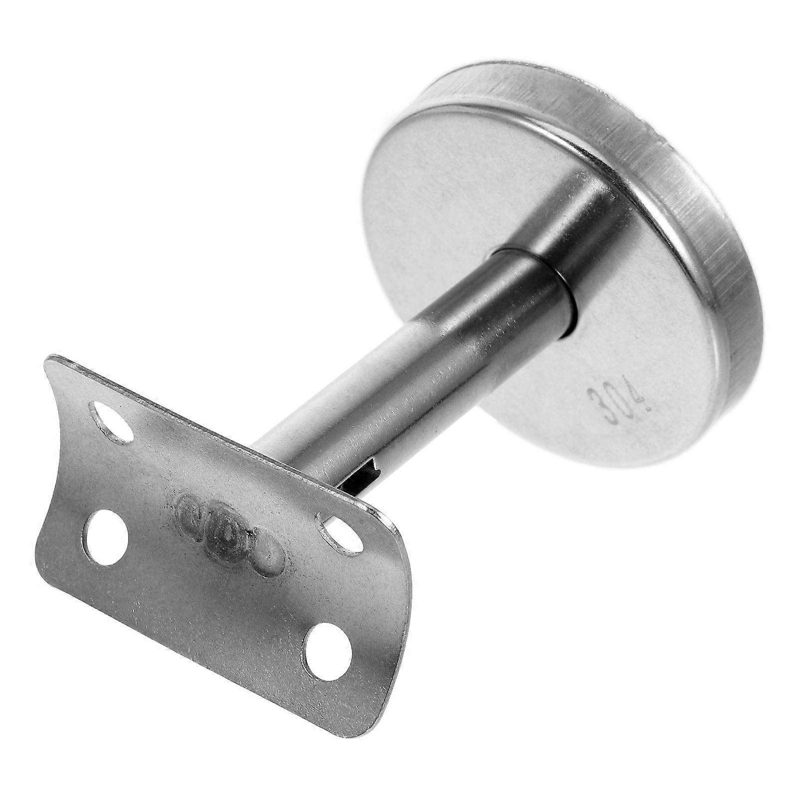 Stainless Handrail Brackets Handrail Fitting Wall Mounted Support Bracket Silver 2.36X1.97X1.97IN Support 1Pcs