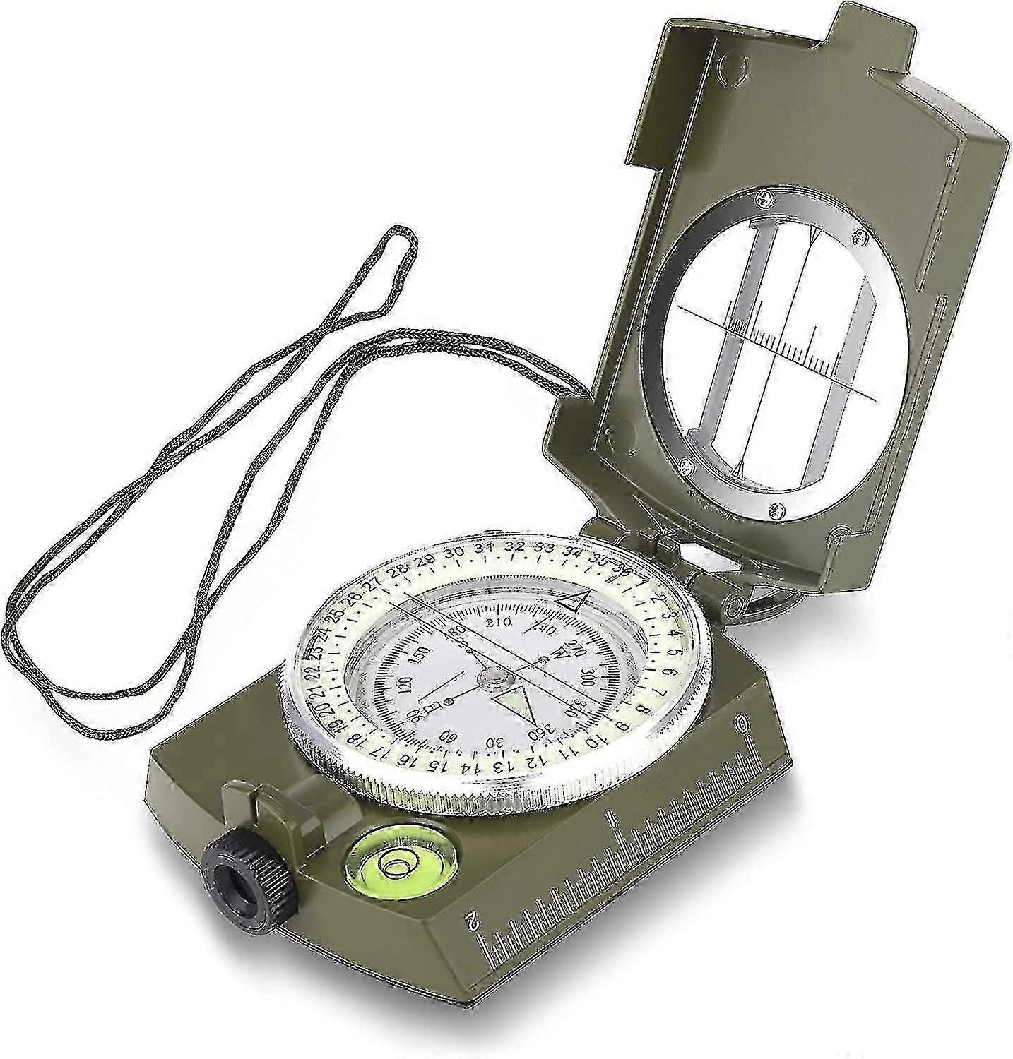 Compass Military Compass Military Compass Waterproof Shockproof Strap Carrying Case For Navigation