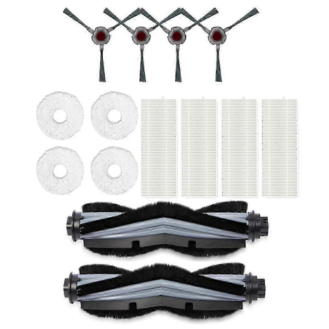 1 Set Mop Station - Cleaning Robot Replacement Side Brush Main Brush Filter Dust Box Mop Cleaning-M