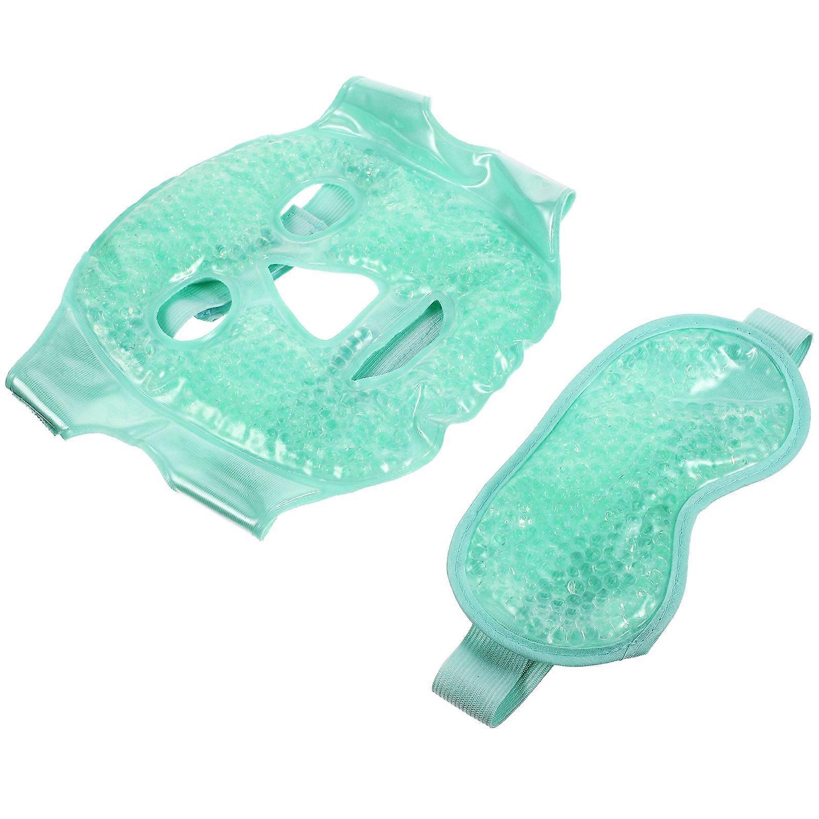 Eye Massaging Cold Hot Compress Sleep Aid 1 Set