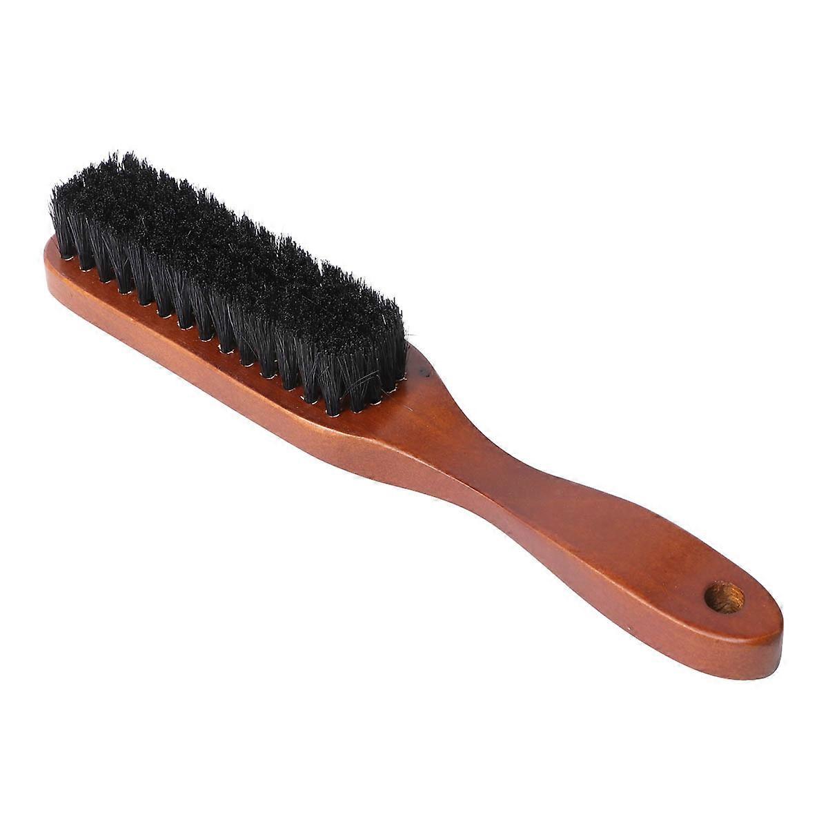 Beard Straightening Brush Rectangular Shape Soft Bristles for Men Grooming 1Set