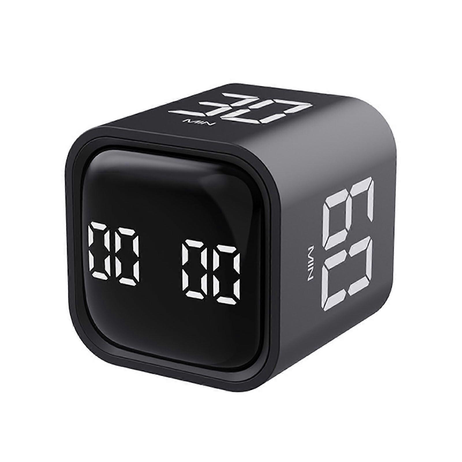 Innovative Manual Time to Improve Time Management Skills. ABS Timer for Manual Time Management, Reminder, Black.