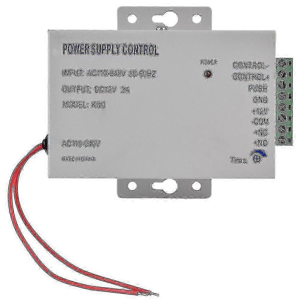 K80 نظام الوصول إلى الباب التحكم في الإمداد الكهربائي DC 12v 3a مصغرة / قفل كهربائي / التحكم في الوصول S