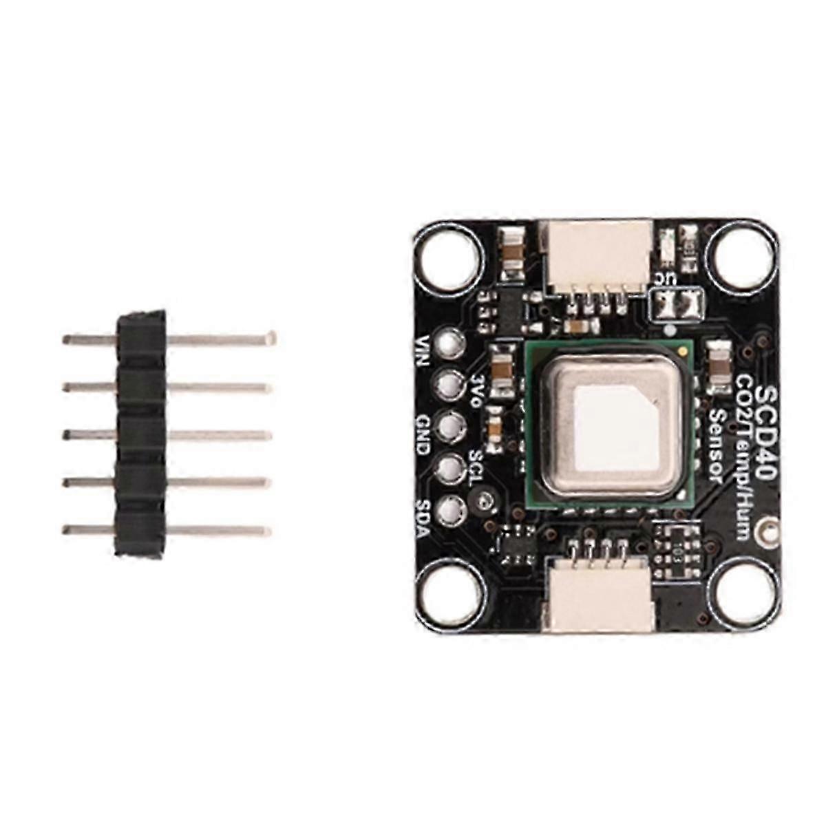 SCD40 Gas Sensor Module Detector CO2 Carbon Dioxide Temperature and Humidity Sensor I2C Communicati