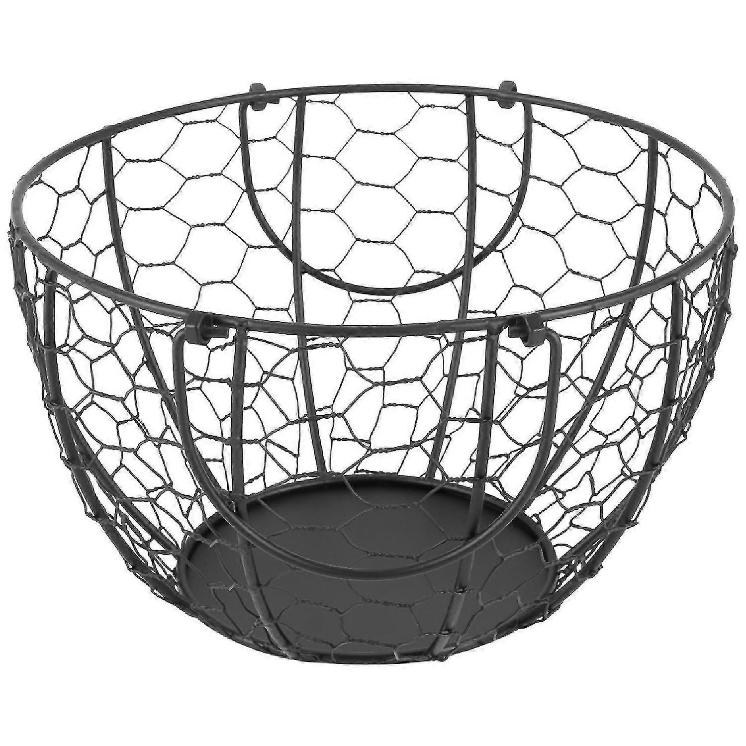 Σίδερο Καλάθι αποθήκευσης αυγών Σνακ Καλάθι φρούτων Συλλογή κεραμικών στολιδιών κότας Κουζίνα Acces