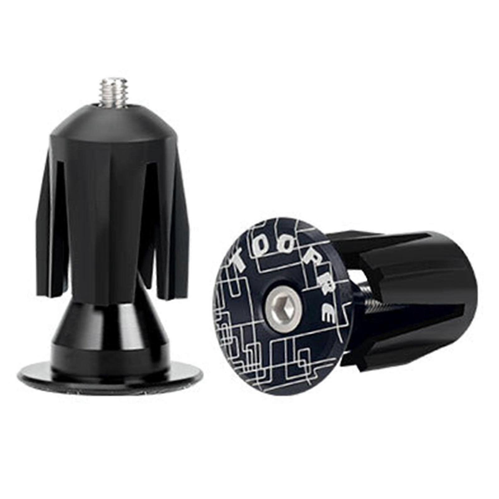 Bicycle Handlebar End Plugs, Adjustable Handlebar End Plugs, Handlebar End Caps, Aluminium Handlebar End Plugs for Mountain Bike