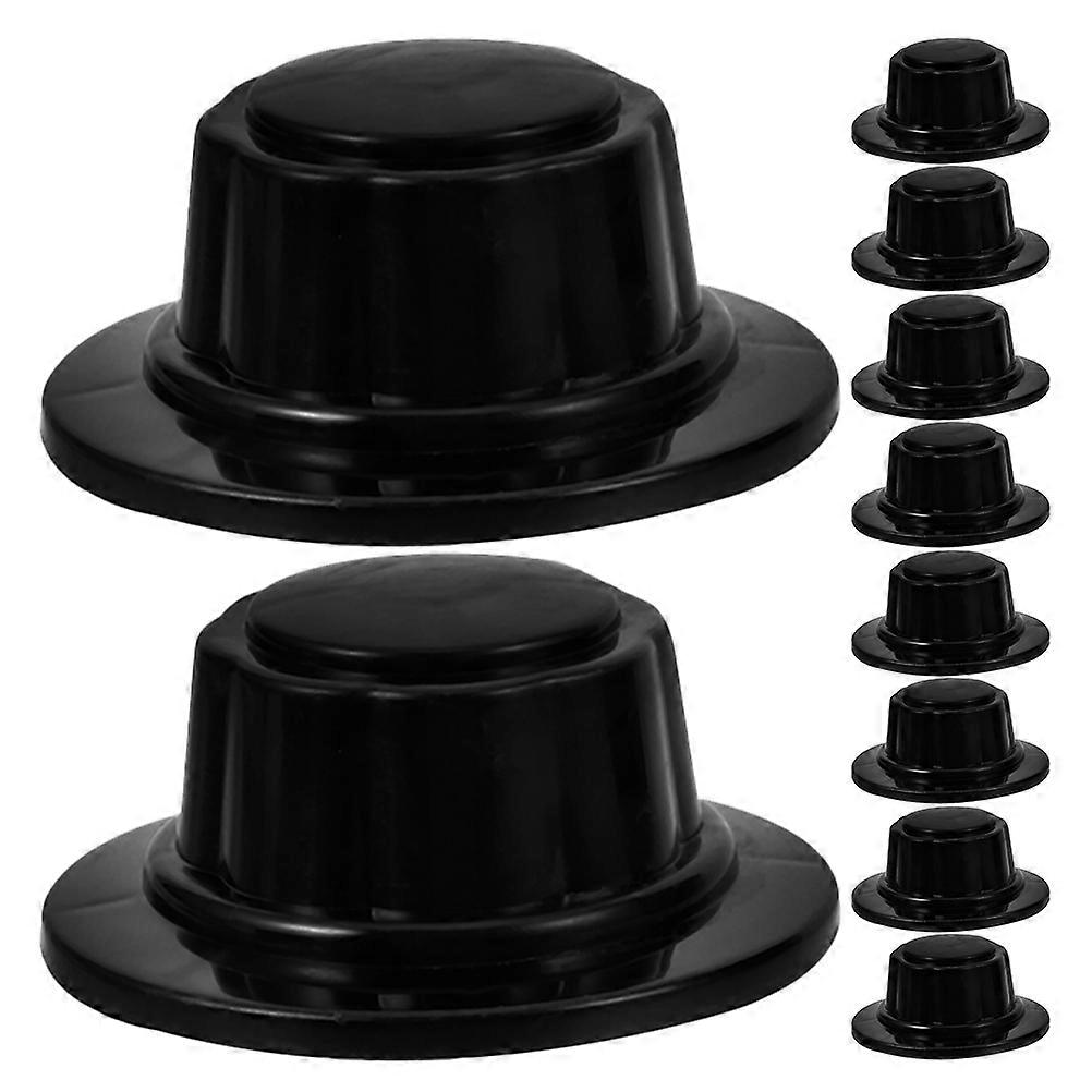 Nut Cover Universal Fan Nut Covers Table Fan Replacement Parts ABS Round 8mm Inner Diameter 10Pcs