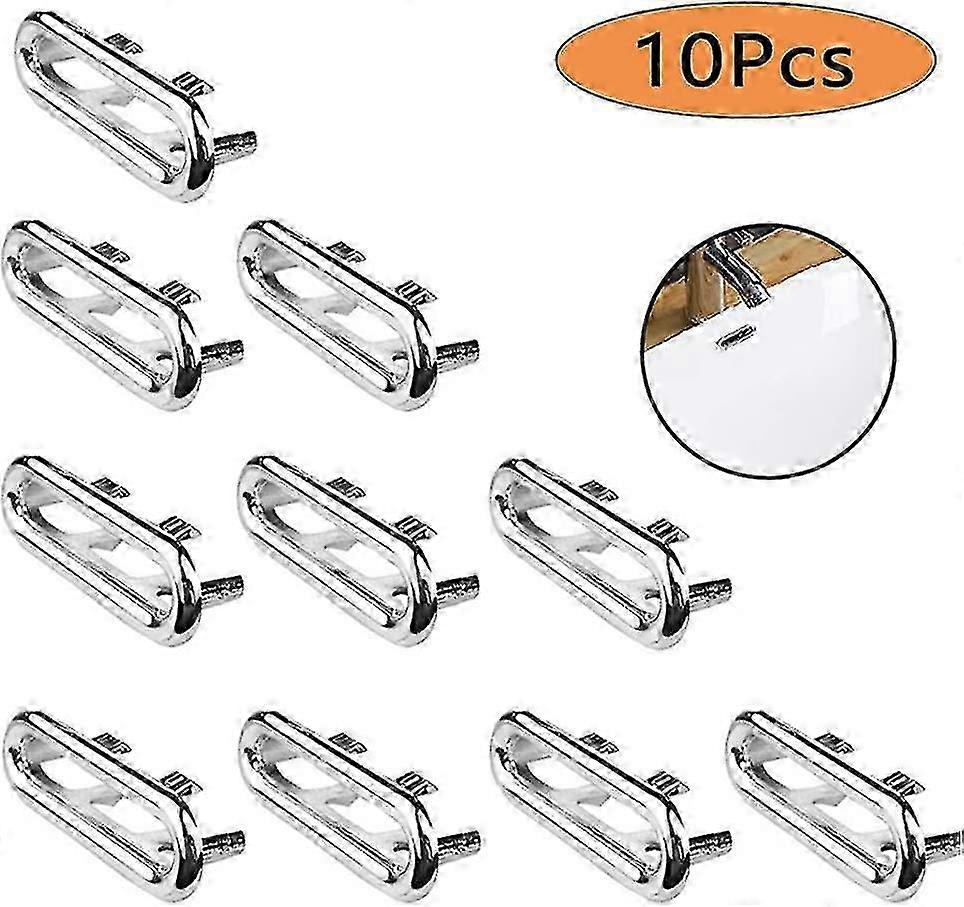 Suitable for Sink Overflow Ring, Kitchen Sink Trim, Silver Overflow Cover, Oval Hole Cover-JC