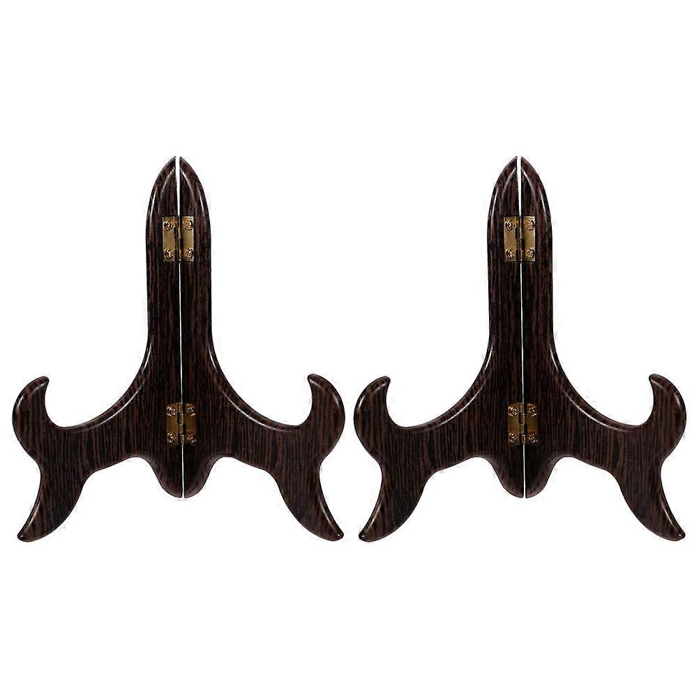 Tea Display Stand Resin Puerh Tea Holder Displaying Artwork Hotel Display 5.50X4.72X0.24in Storage Tea Holder 2Pcs