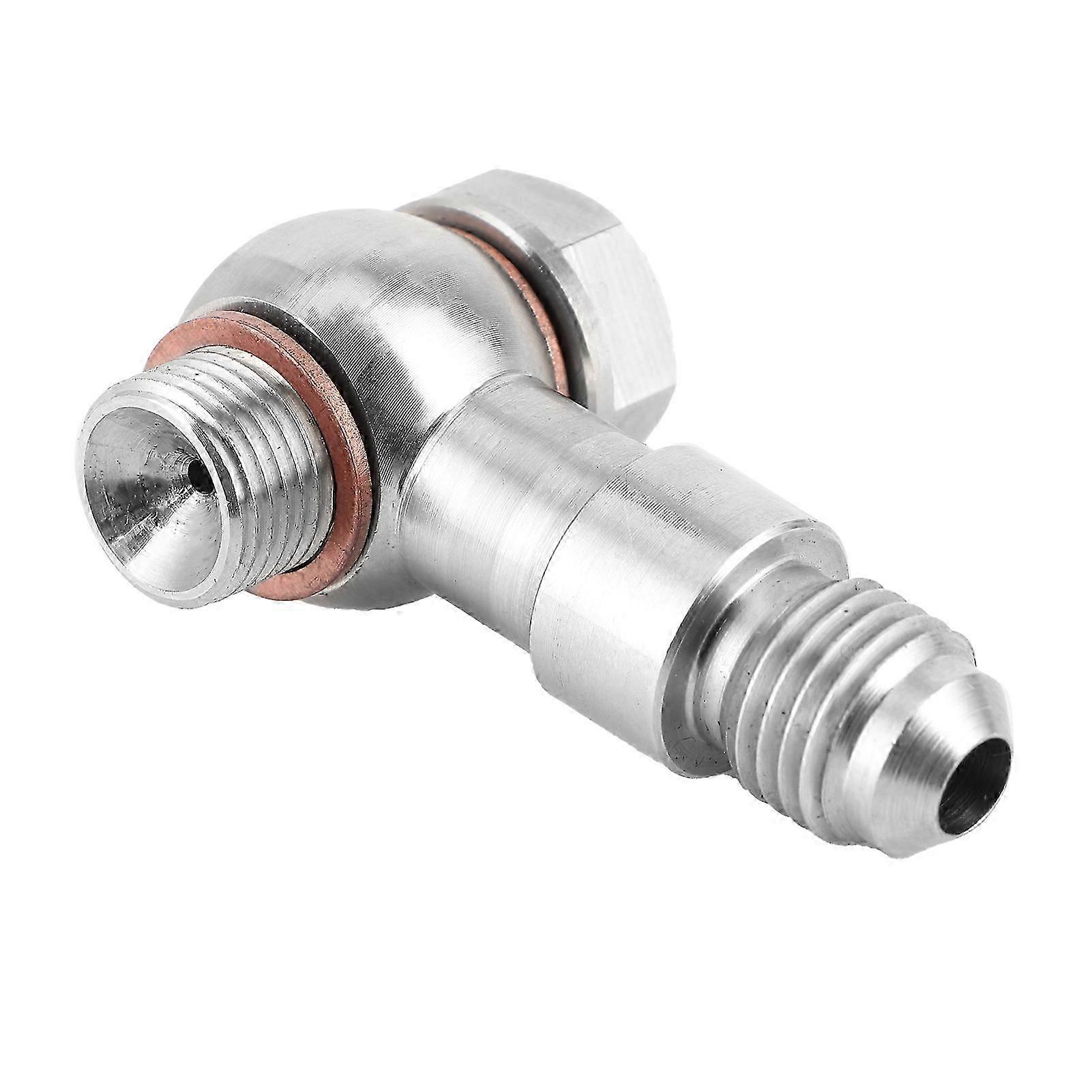 M11x1.0 à 4AN Turbo Oil Feed 1.0mm Restrictor Raccord en acier doux compatible avec les modèles GT2871 et GT3071R