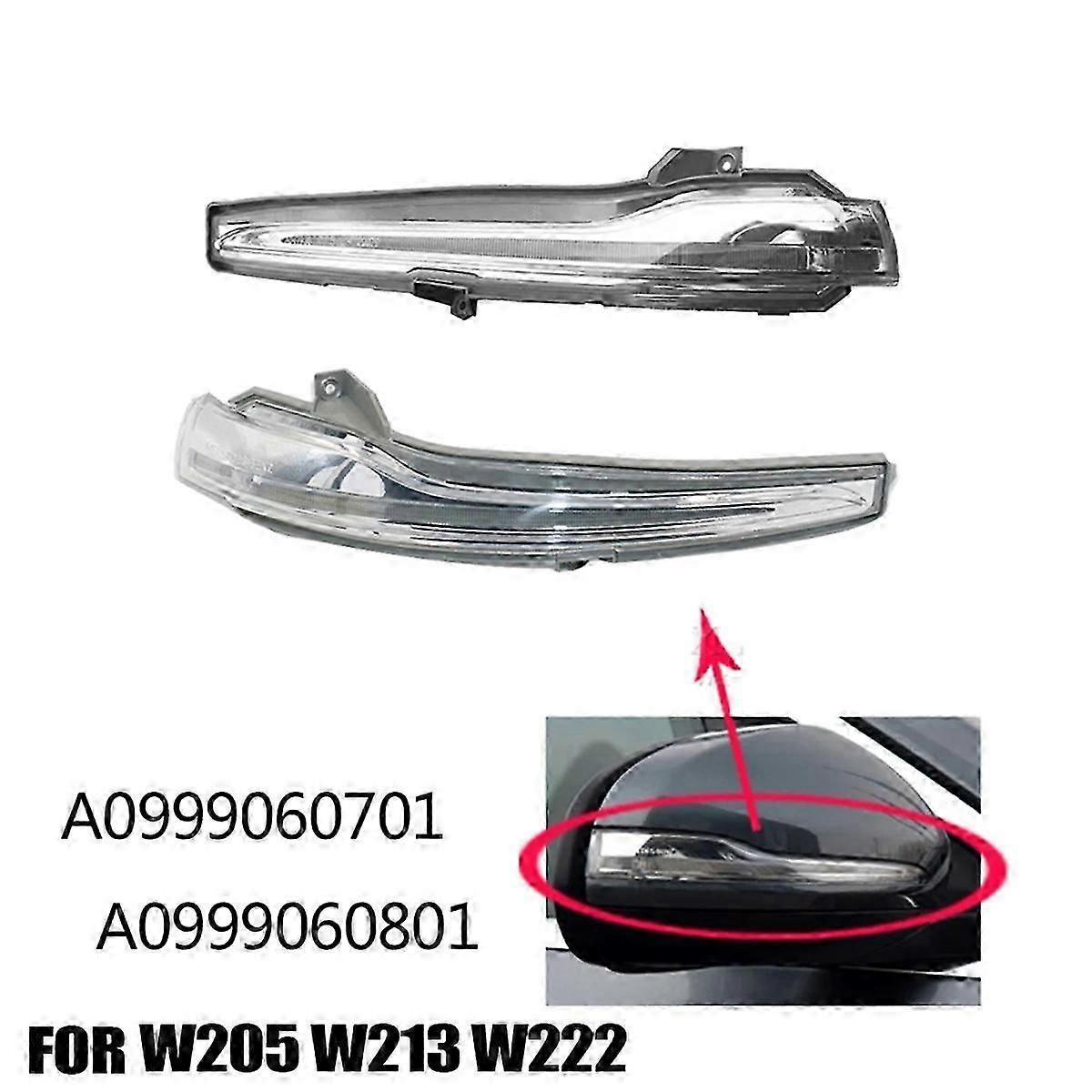 Car Rearview Mirror Turn Signal Light suitable for - W205 W213 W222 Side Door Mirror Indicator Light A0999060