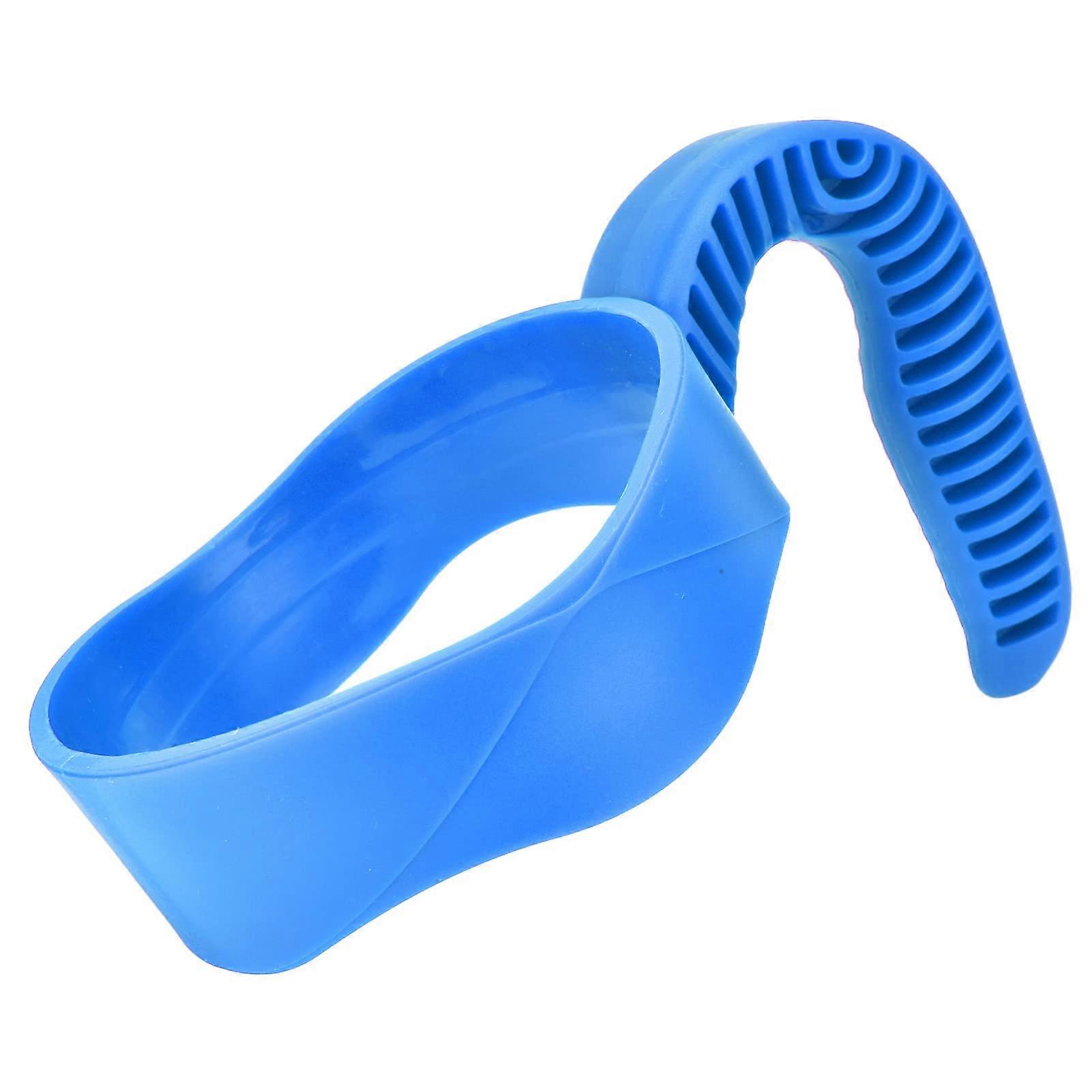 Ergonomic Plastic Cup Handle Pitcher Handle Holds 20oz and 30oz Jugs Compatible with Most Tumblers Blue
