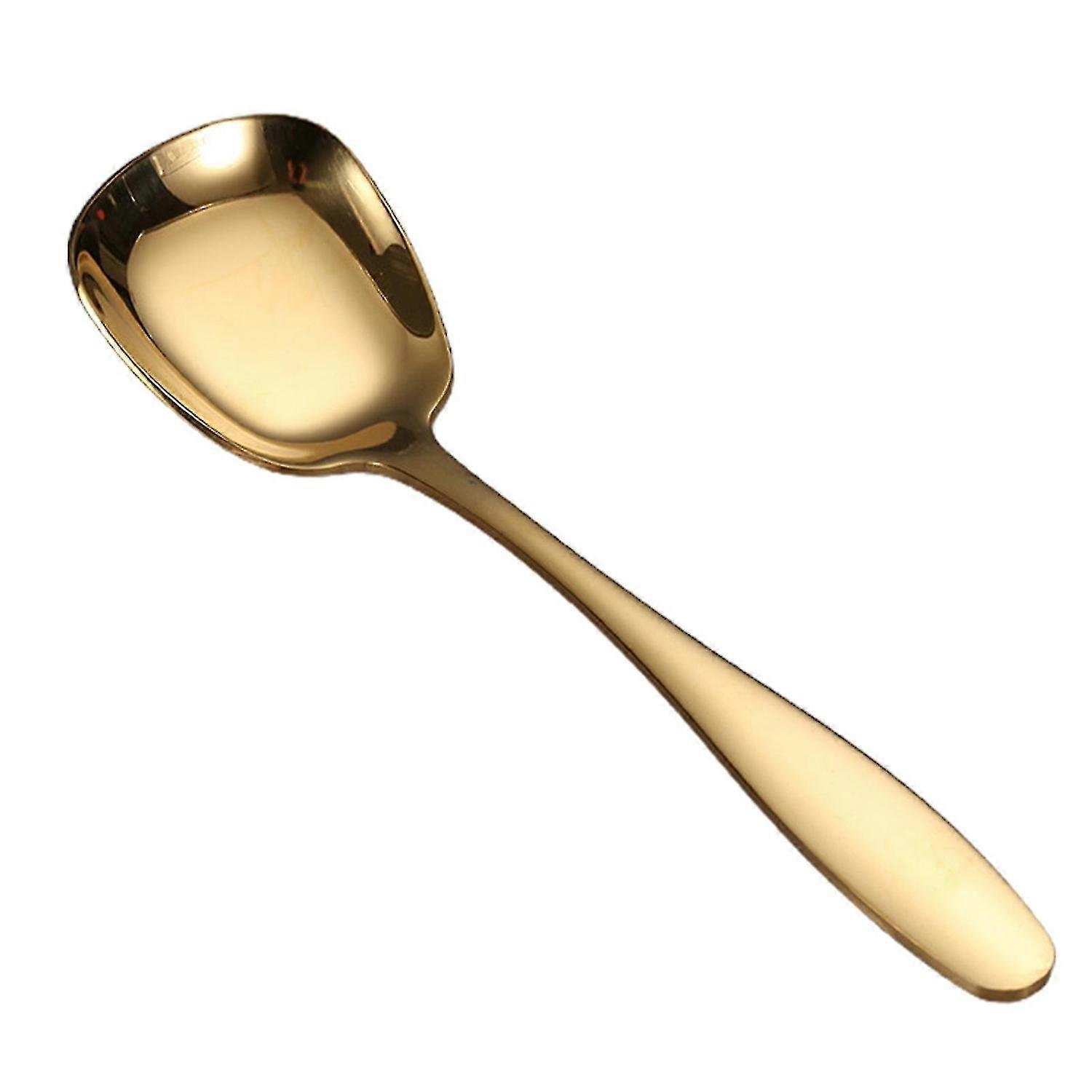 Large Buffet Serving Spoon Dishwasher Safe Rust-resistant Stainless Steel for Restaurants