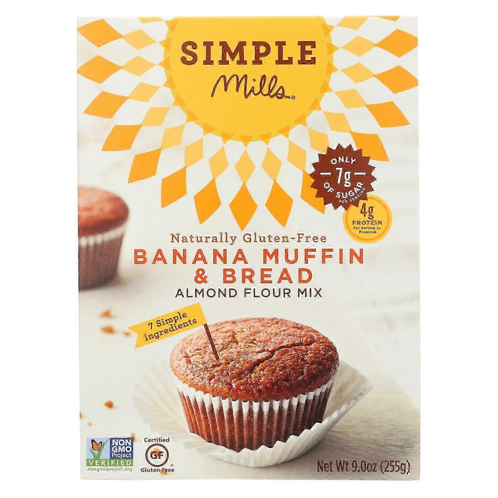 Almond Flour Banana Muffin and Bread Mix - Case of 6 - 9 Oz.