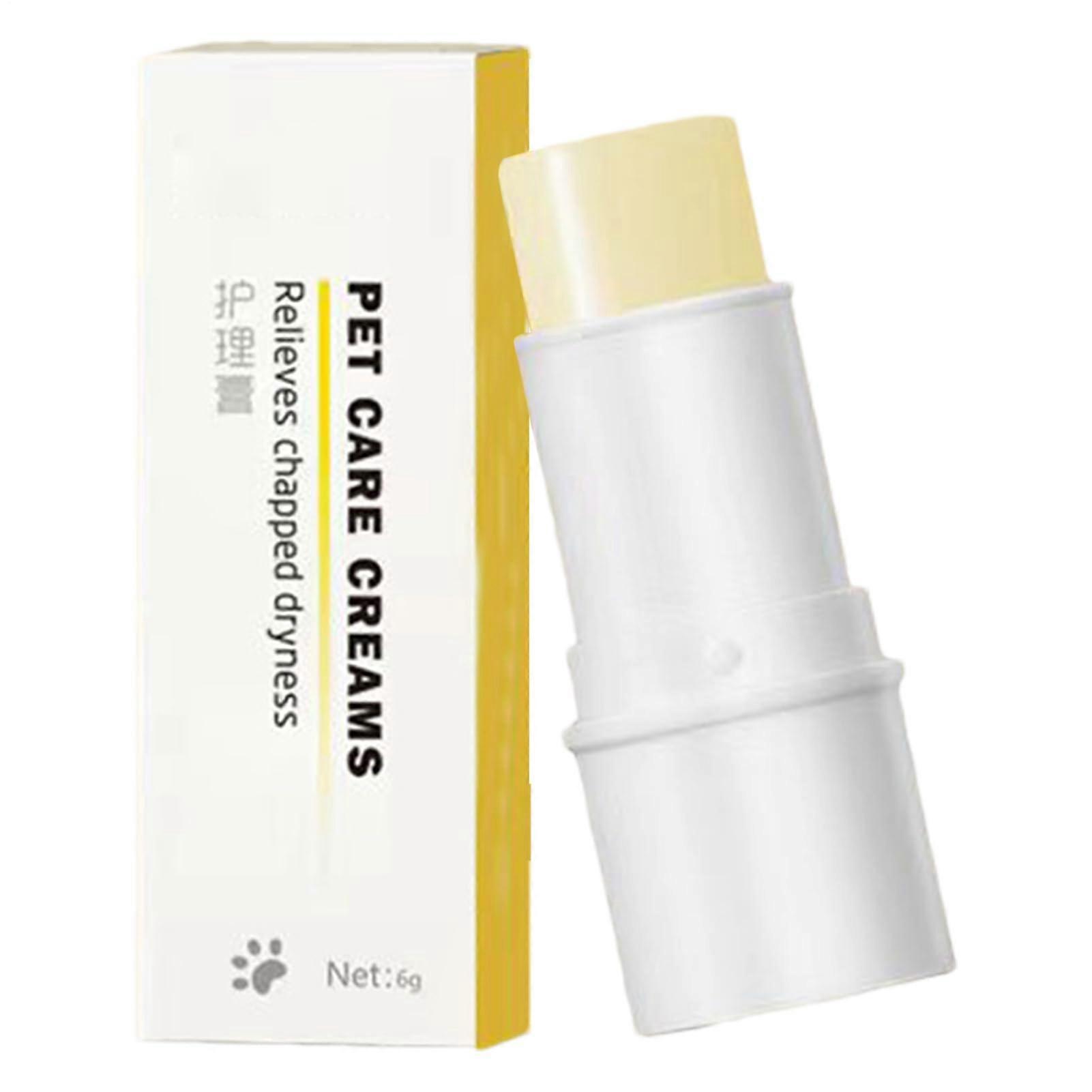 Dog Balm Paws Nose Moisturiser Wax for Dogs and Cats, Safe-to-Lick Itch Relief for Cracked Nose, Paw Pads, Elbows, 0.98 oz