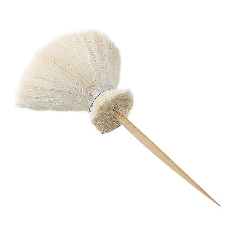 673 Cleaning Brush for Ceramics, Pottery, DIY Crafts, 21x26cm Beige, Suitable for Clay, Polymer, Glaze Painting Tools