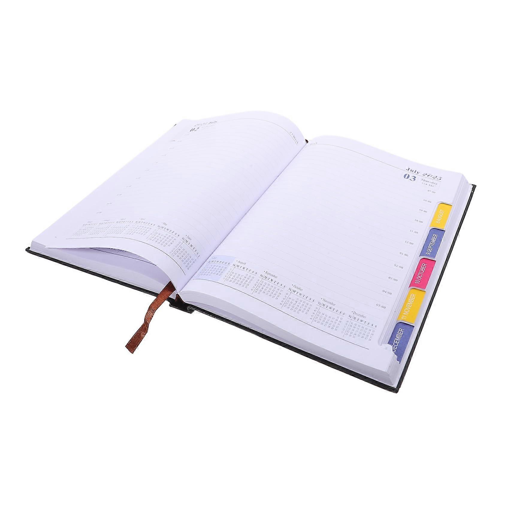 Academic Planner Weekly & Monthly Organizer Notepad for Efficient Year-Round Planning, A5 Size, Durable Design