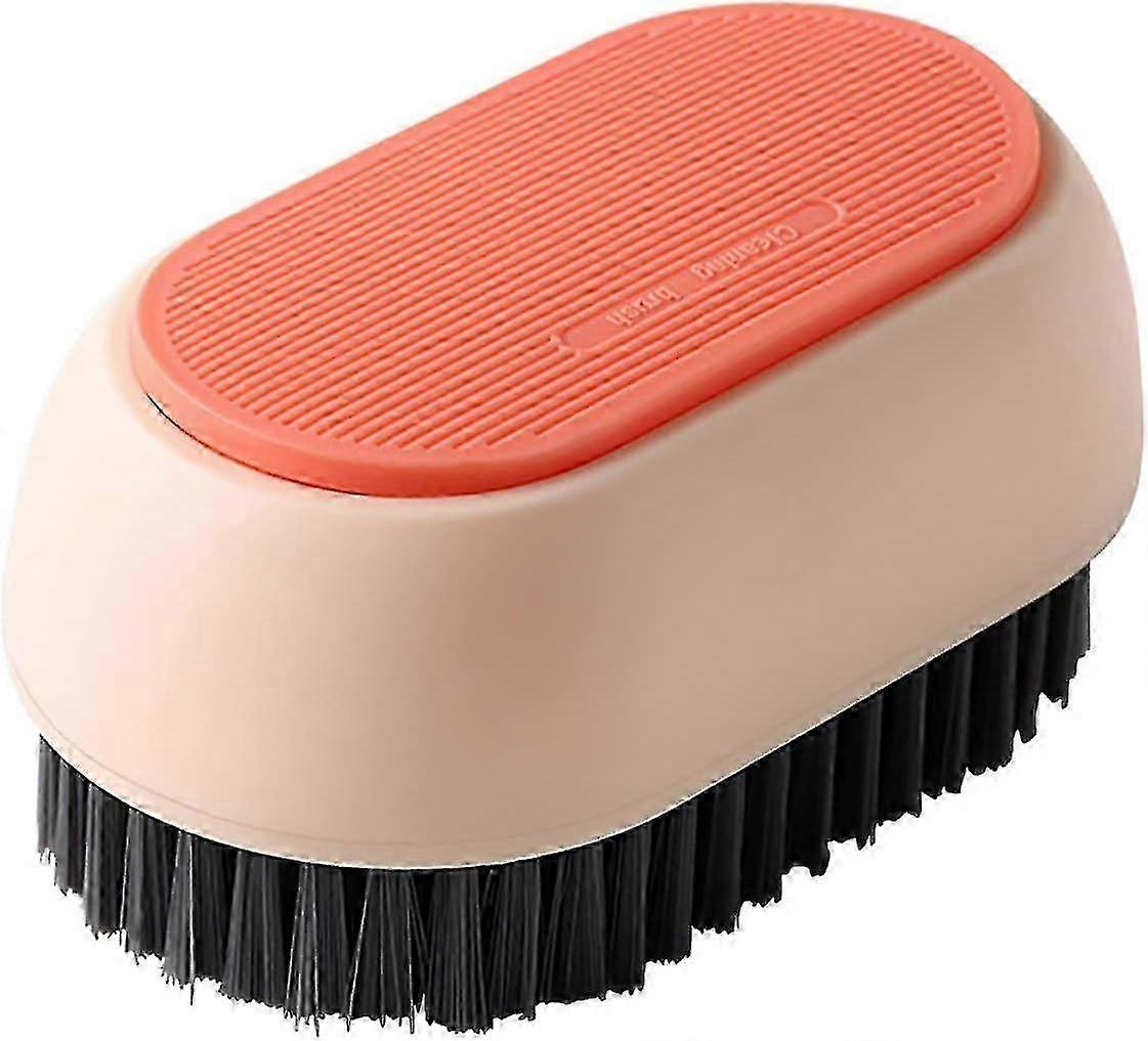 Contrast Color Soft Brush Bottle Scrub for Household Cleaning and Appliance Washing