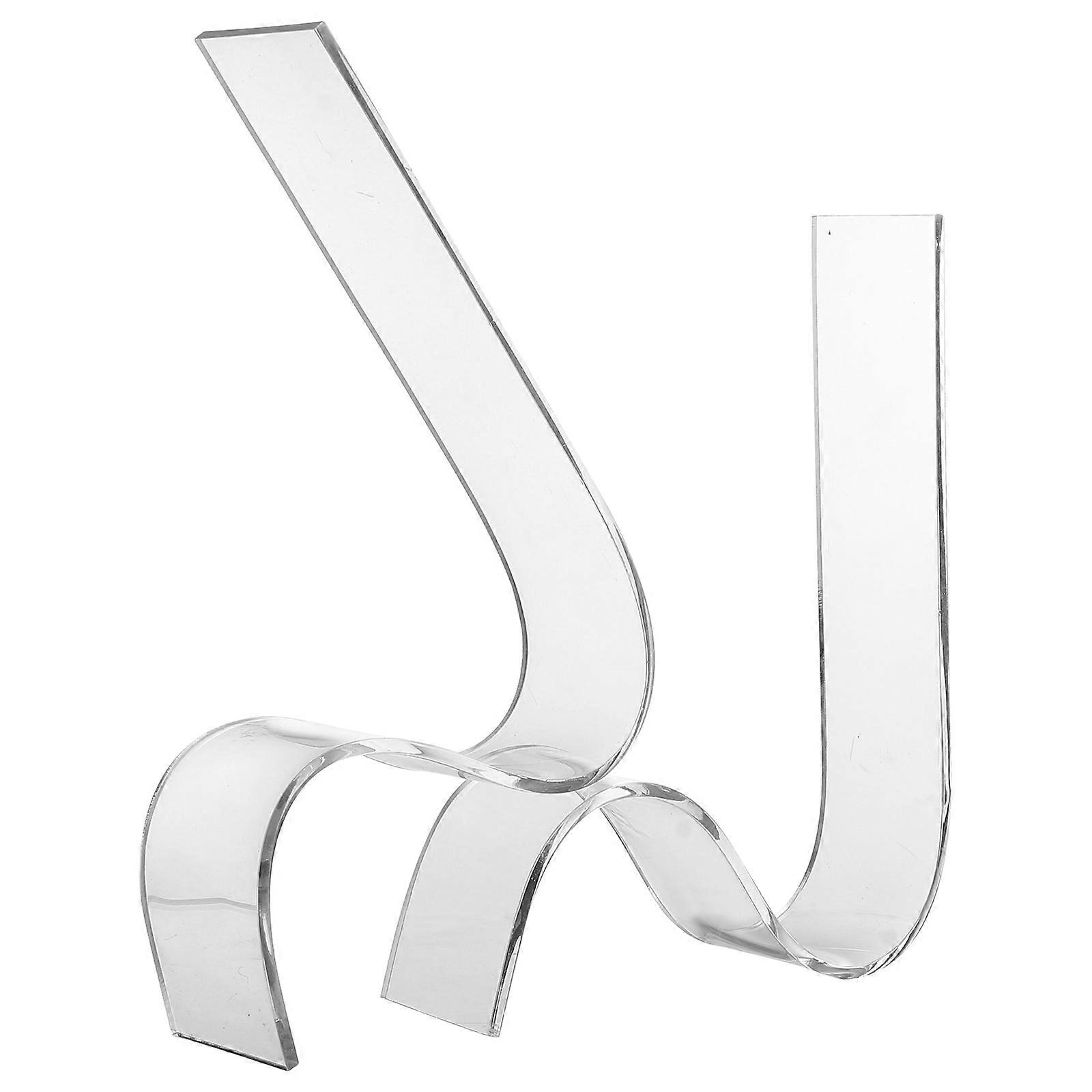 Display Shelf for Vendors High Heels Display Stand Shop Window 5.89X4.72X1.57in 2Pcs