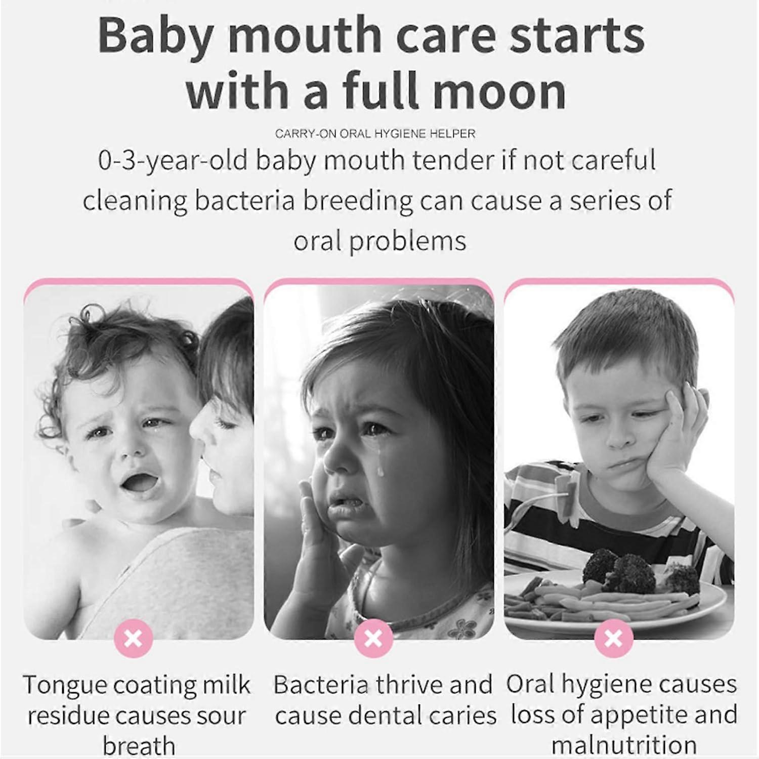 Baby Cleaner, Soft Cleaning Stick for Infants, Dental Gum Care