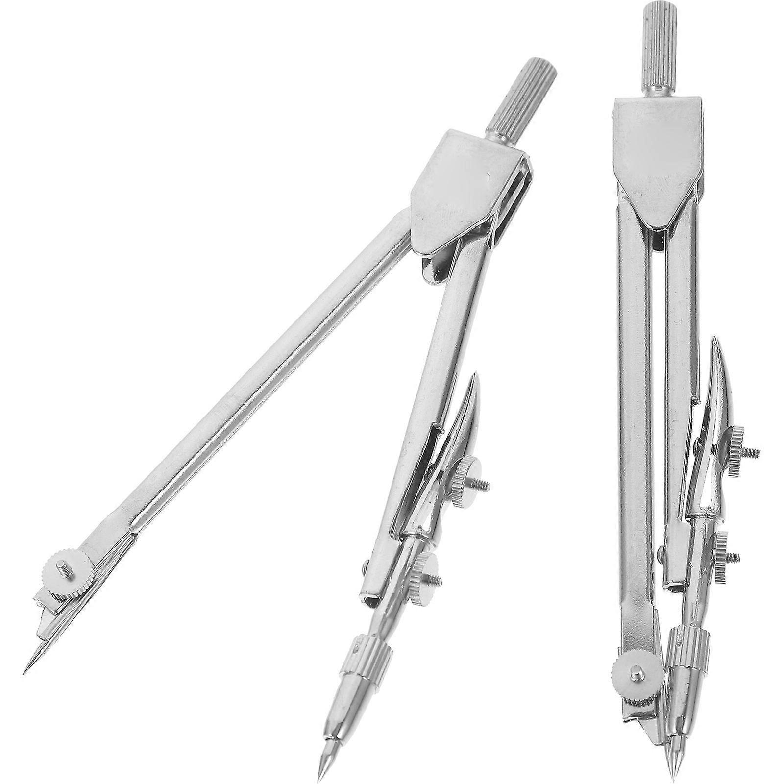 Portable Marking Gauge Steel Scribing Gauge For Leather Crafting Engineers 4.3×0.8×0.4in 2Pcs