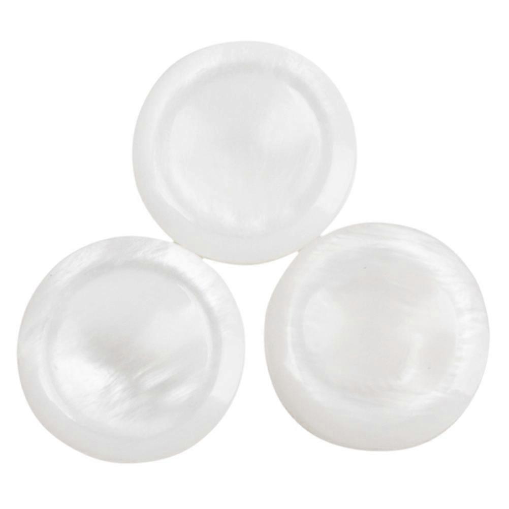 3pcs White Professional Trumpet Finger Buttons Practical Instrument Accessories