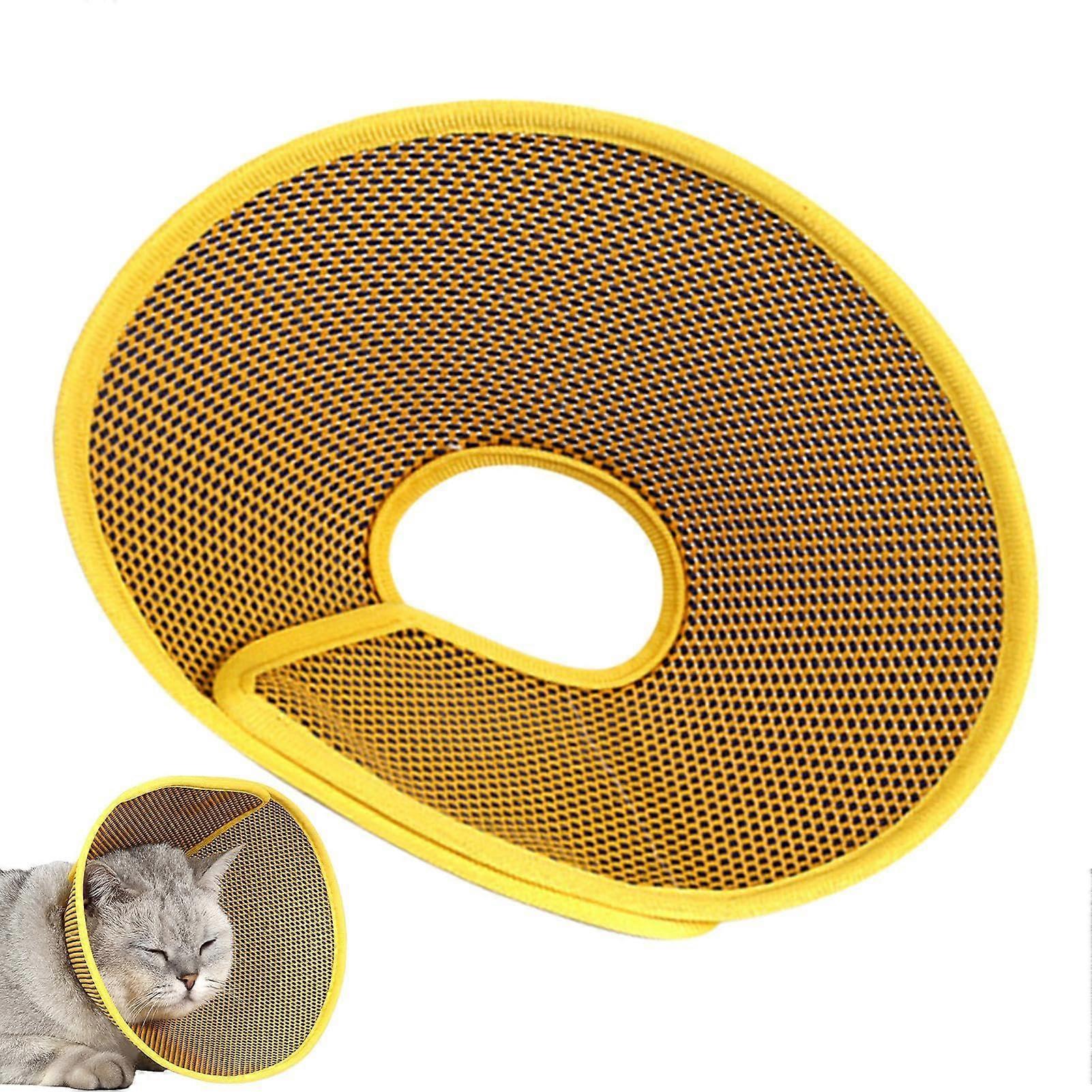 Cone Collar for Dogs - Elizabethan E-Collar for Small Dogs, Cats, and Puppies - Adjustable Neck Cone in Various Sizes